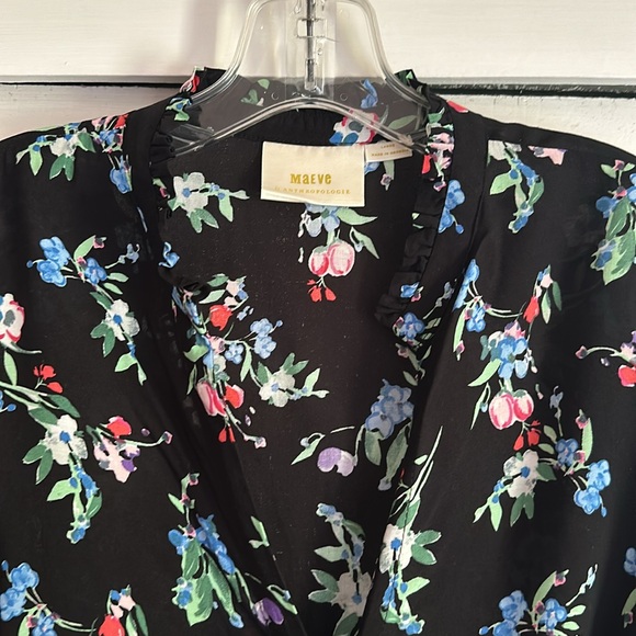 Maeve Flutter sleeve blouse - Picture 3 of 3